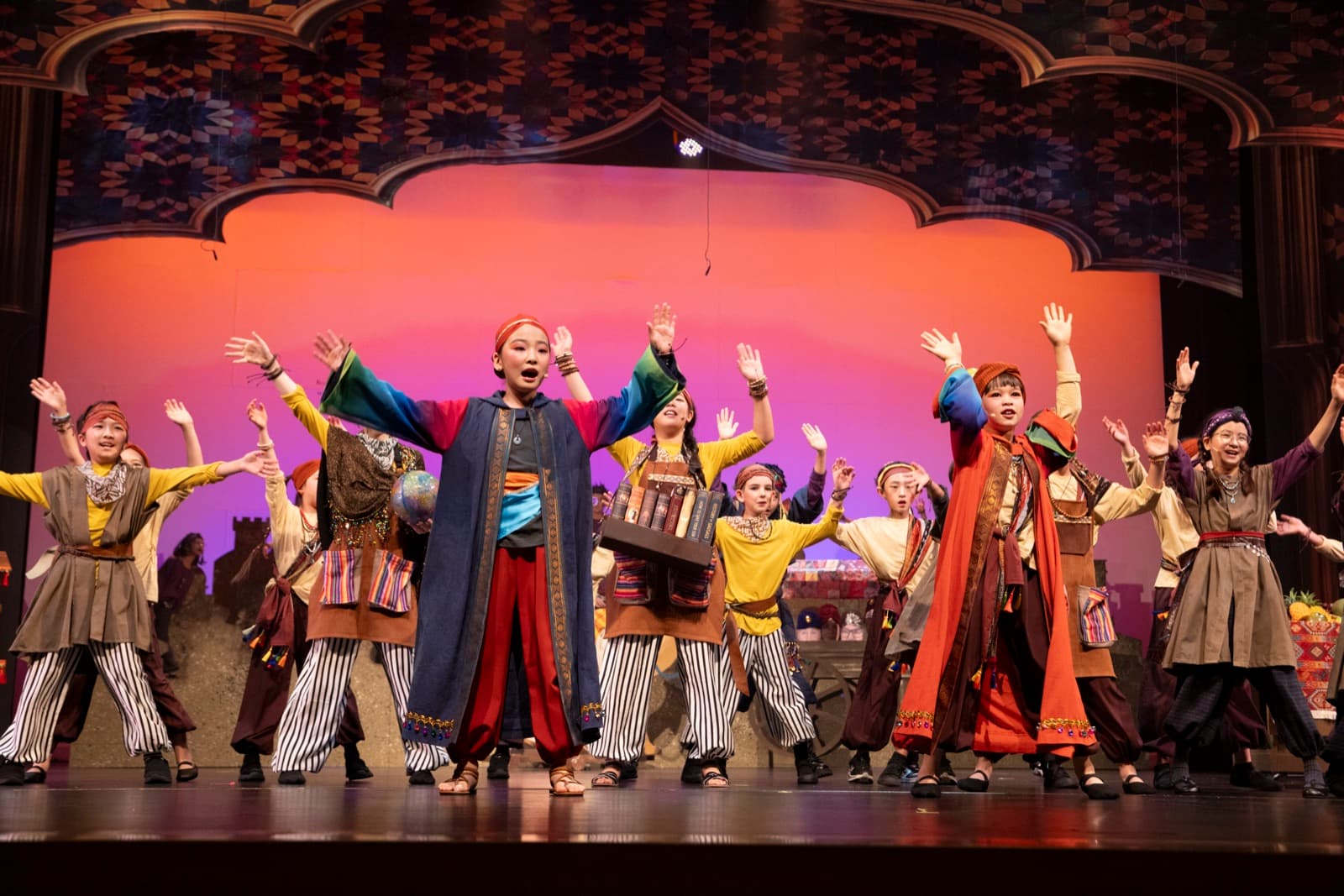 Eighty performers, one number.